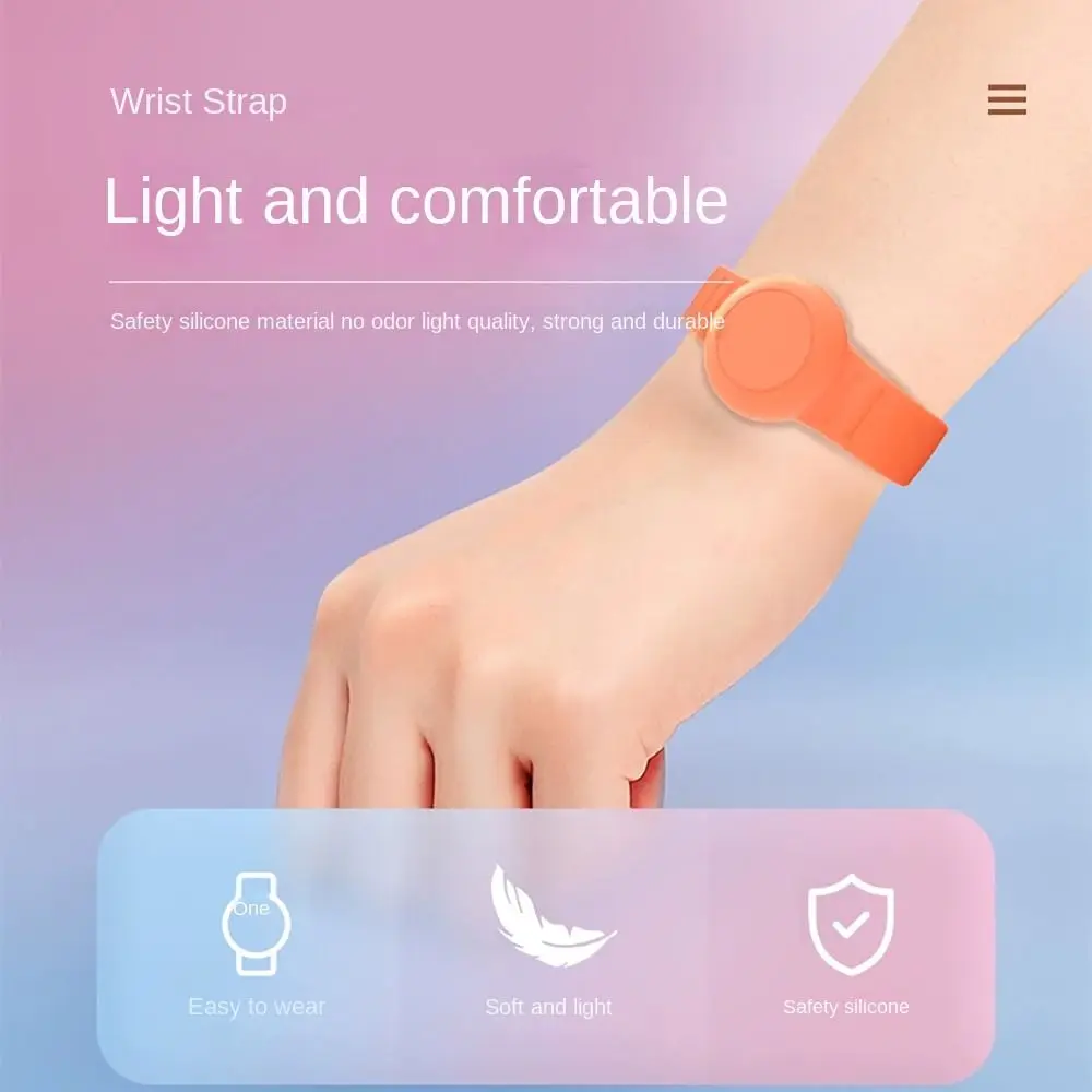 Wristband Children Watch Band Silicone Lightweight Unisex GPS Bracelet Waterproof GPS Tracker Protector for Apple Air Tag