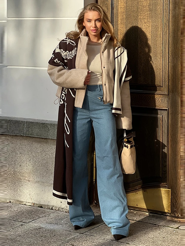 عارضة مقنعين معطف مبطّن بالقطن المرأة الصلبة واحدة الصدر سستة اقتصاص معاطف الإناث الخريف الشتاء أزياء سيدة الدافئة أبلى