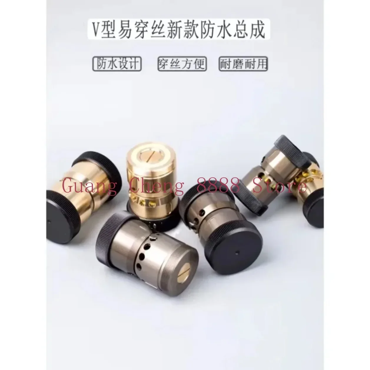 Wire Cut Parts Waterproof Copper Guide Wheel Assembly OD32/42*Length 60 Pulley Roller for EDM Wire Cutting Machine