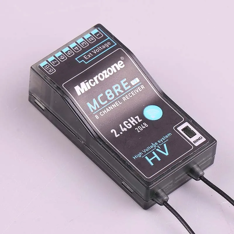 Microzone MC8RE V2 receiver brings back the MC7mini model aircraft to remotely control the ship model