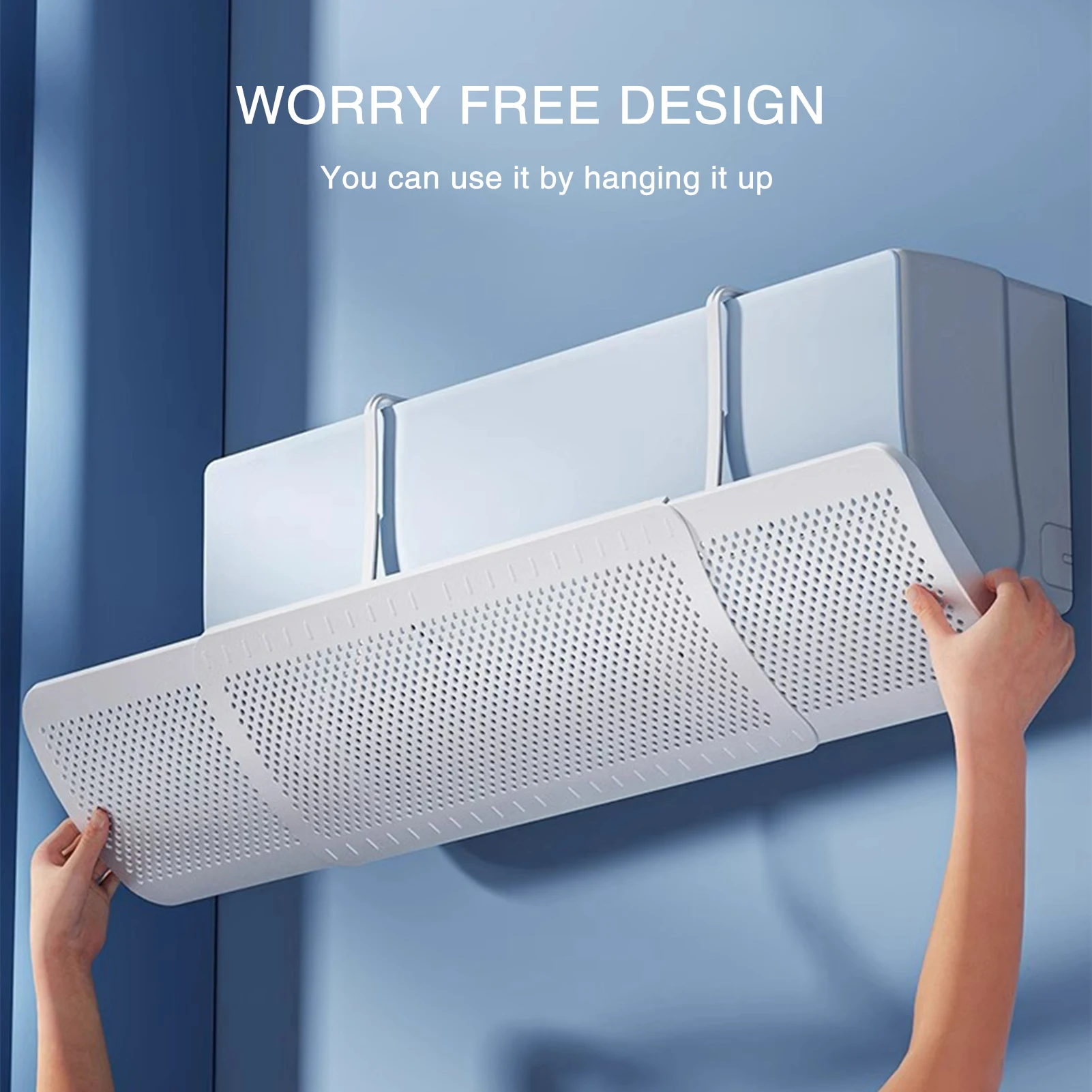 Air Conditioning Wind Shield Anti Direct Blowing Scalable Adjustable Wind Guide Cover Outlet Baffle Windshield Dust Cover
