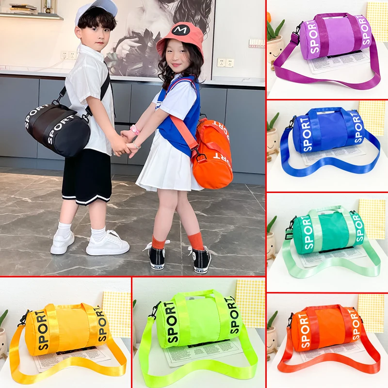 Children\'S Tote Travel Bag for Kids Luggage Weekend Gym Sports Fitness Handbag Outdoor Shoulder Duffle Swimming Crossbody Bag