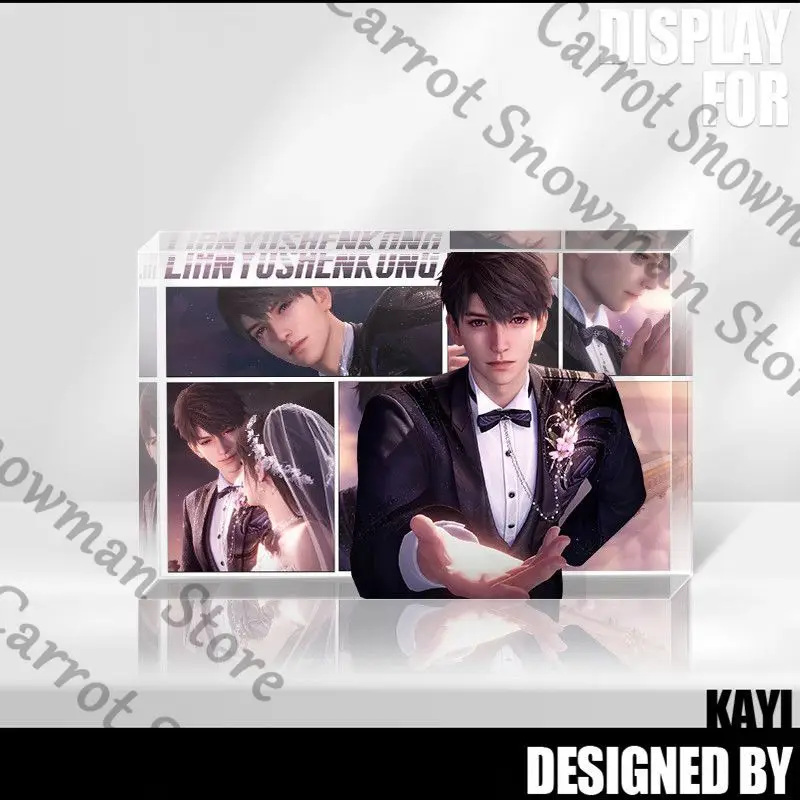 사랑과 심우주 애니메이션 아크릴 브릭 스탠딩 보드 추천 코스프레 만화 선물 Sylus Zayne Caleb Rafayel Xavier