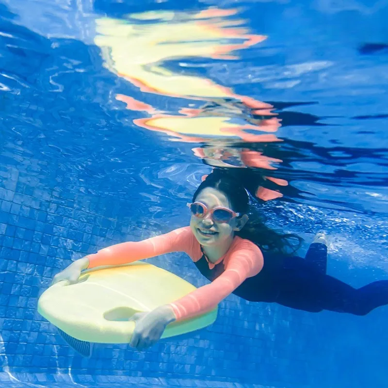 Electric Floating Board-Adult Kids Swimming Surfboard,Paddling Children's Float, Swimming Power Assist Thruster for Water Sports