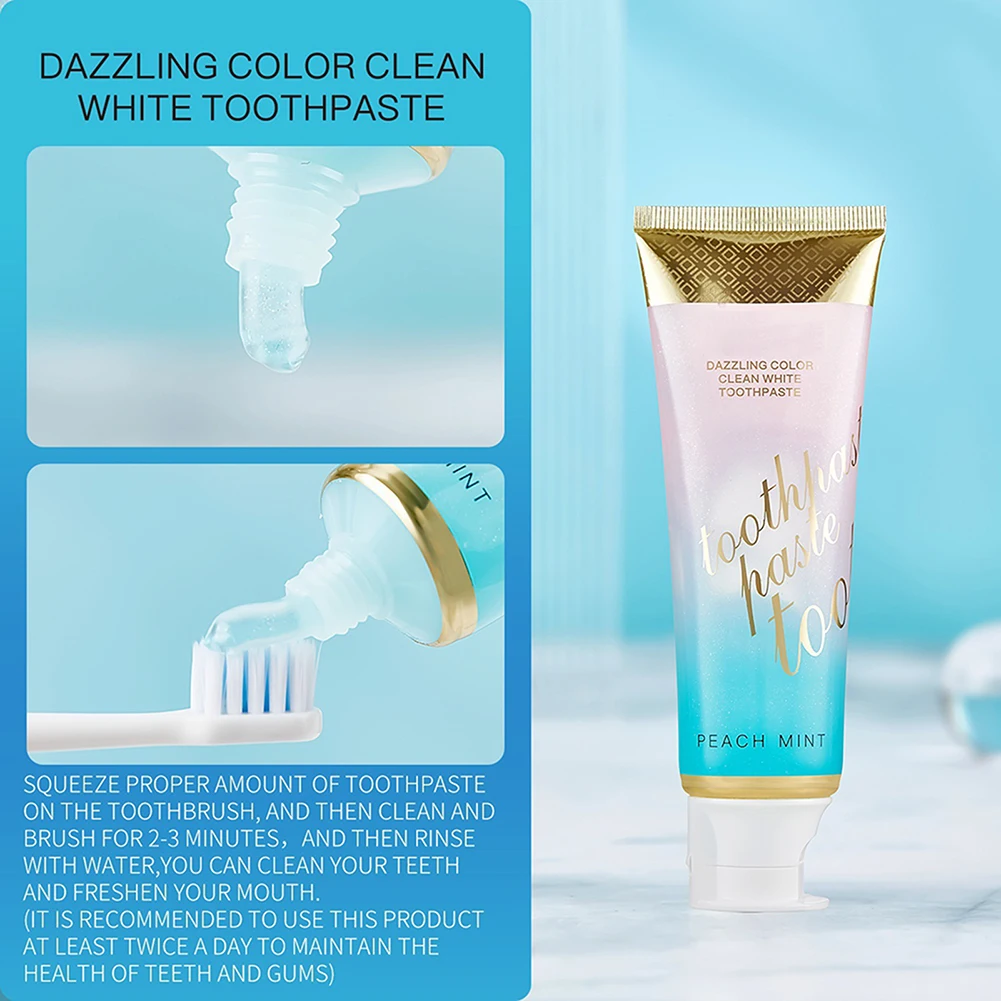 100g Niacinamide Whitening Toothpaste With Mints Flavor Long-Lasting Fresh Breath Oral Cleaning Remove Plaque Soothing Gum
