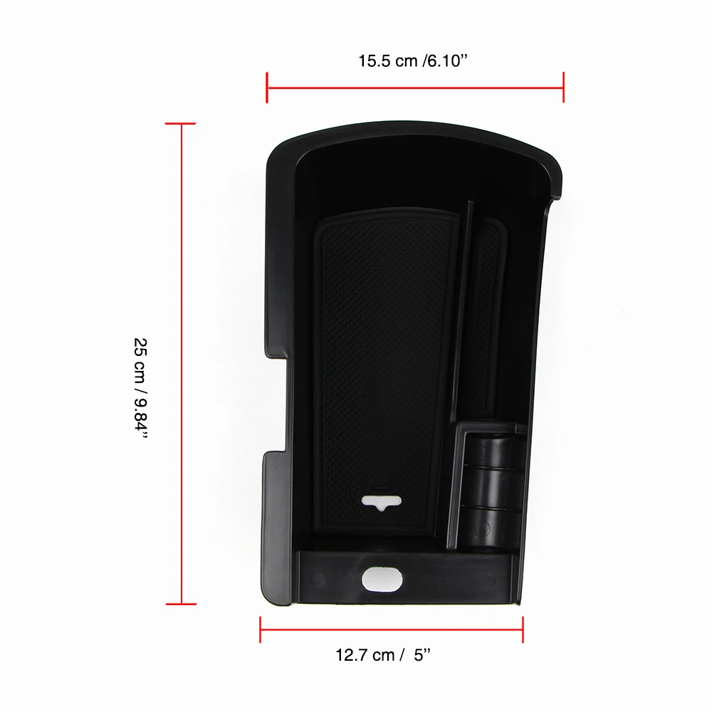 Armrest Storage Box Holder for Peugeot 3008 2009 2010 2011 2012 2013 2014 2015 Interior Organizer Central Console Glove Tray