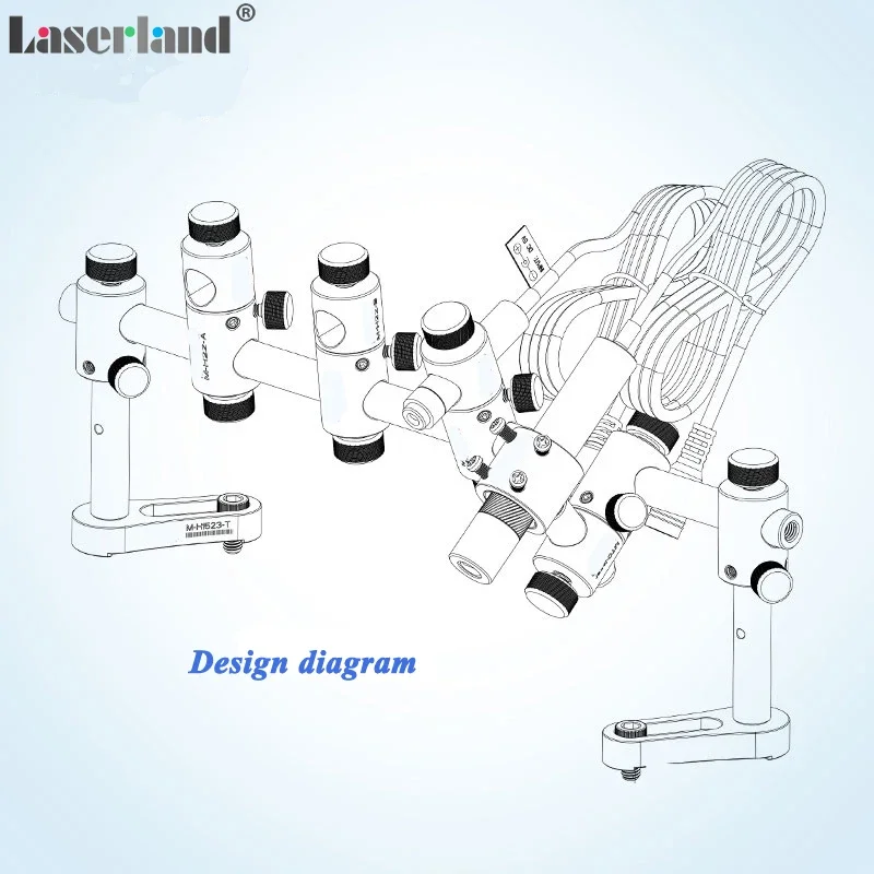 Imagem -02 - Base Ótica Industrial do Laser de Faça Você Mesmo do Suporte Fixador Suporte da Multi-linha Central de 360 °