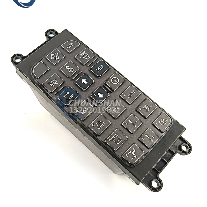 Excavator accessories for Vol-vo EC200 220 380 480D air conditioning controller panel air conditioning and heating switch