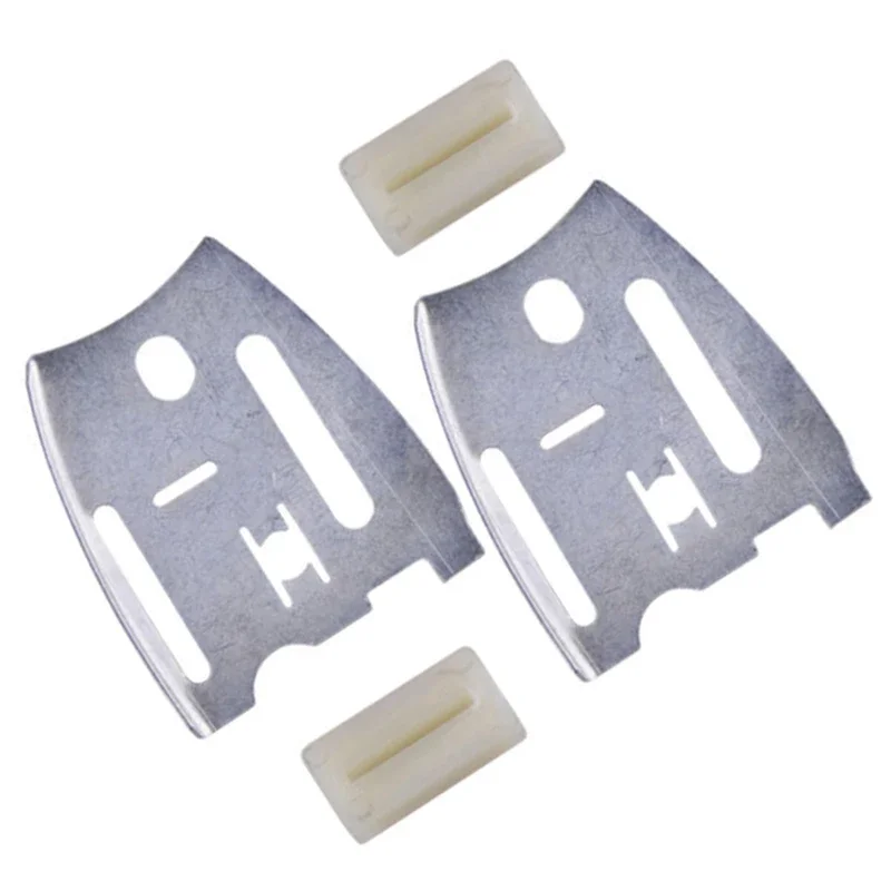 Piastra barra guida in metallo e plastica per modelli di motoseghe XP per 61 66 181 266 268 272 281 288 Include strisce paraurti