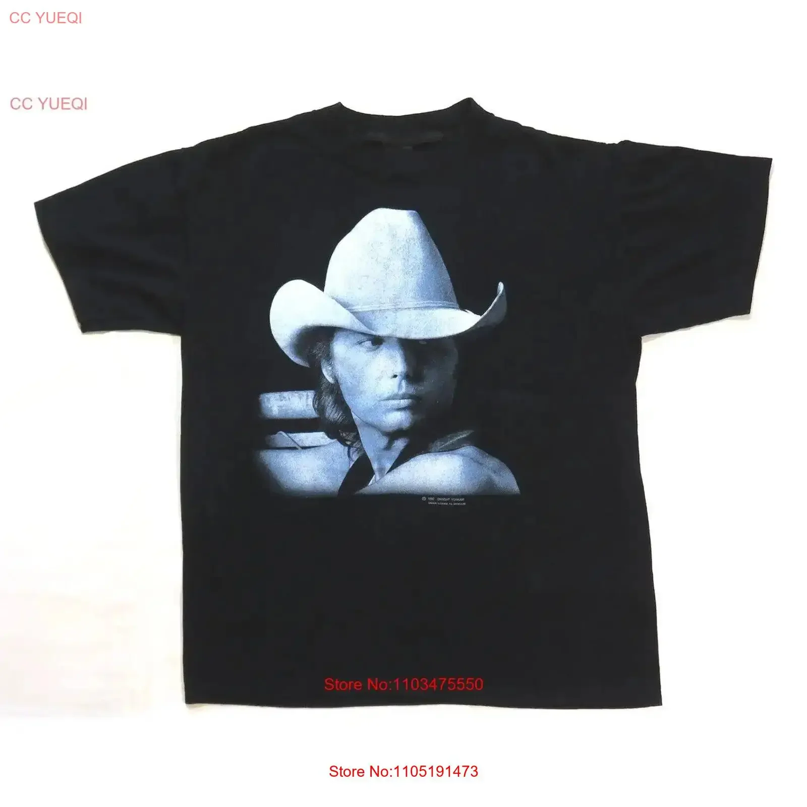 Dwight Yoakam Vintage T Shirt 1990 Tour Concert Country Music Brokum Worldwide vintage Washed Comfortable Casual fashion Soft