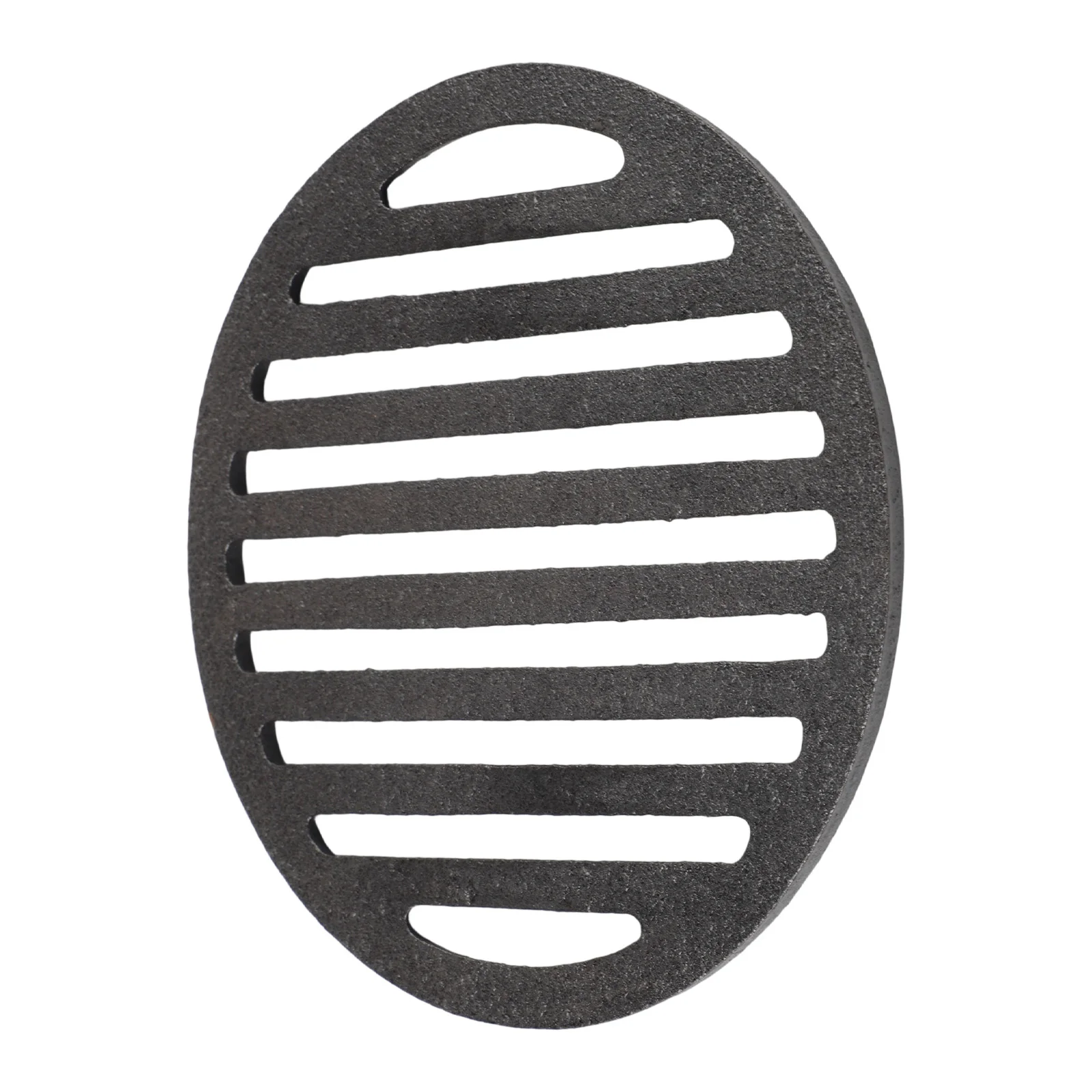BBQ Cooking Multiple Sizes Cast Iron Grill Mesh Cast Iron Grill Simple Grill Setup Sturdy Cast Iron Functional BBQ Accessory