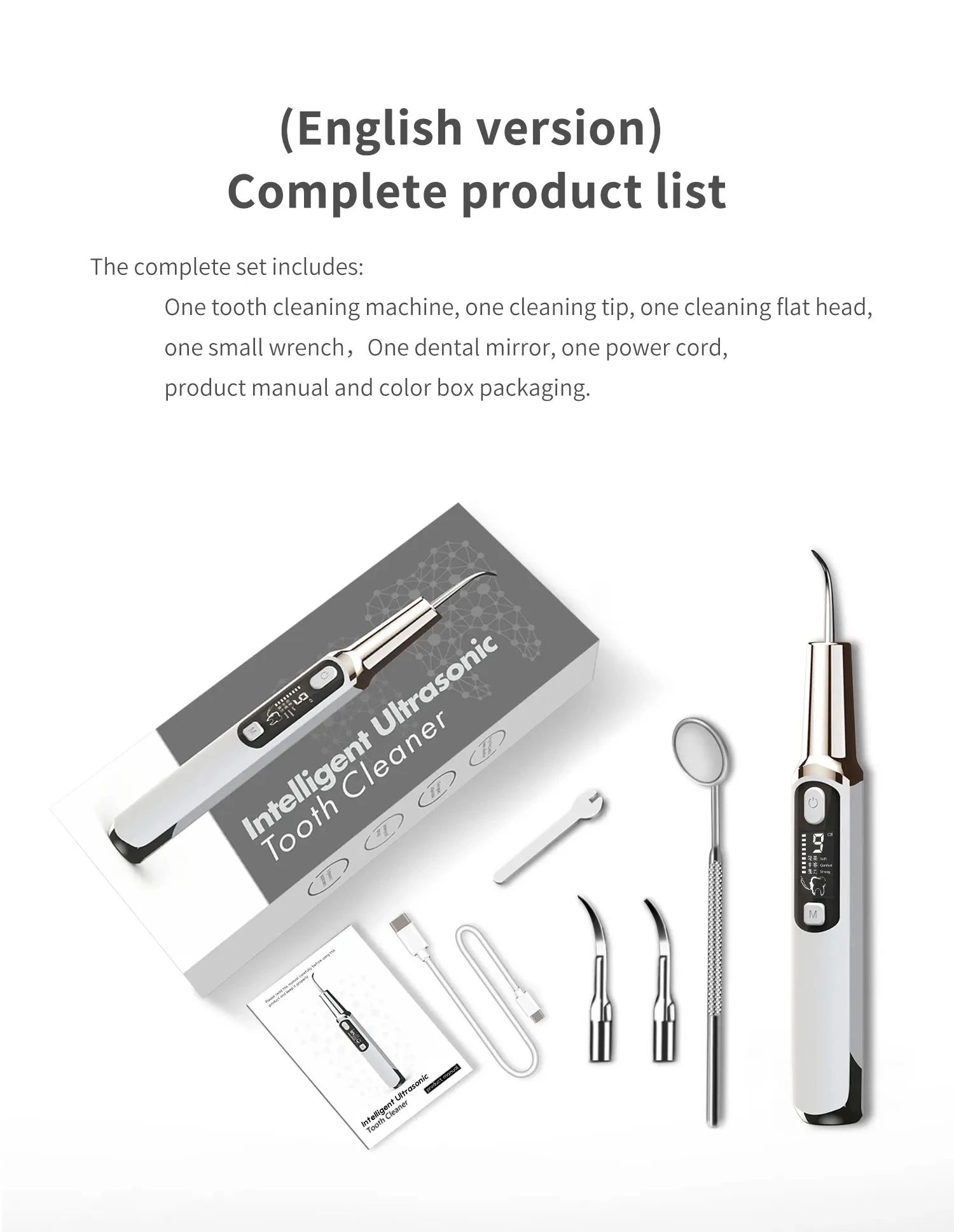 Xiaomi Mijia Ultraschall Dental Scaler Zähne Zahnstein Fleck Zahnstein entferner elektrische Schall zähne Reiniger Zahnstein entfernung