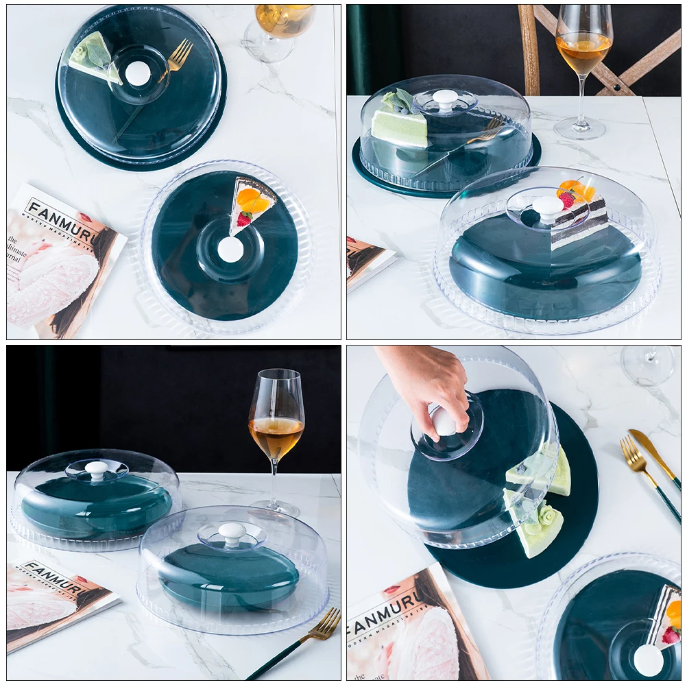 

Anti-splash Oil Preservation Cover Food Dome Small Tools Fresh Keeping Plate Heat Resistant Plastic Versatile Cake