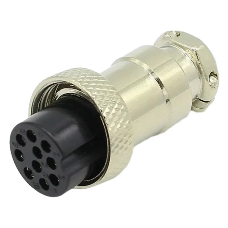 1set GX16 10 Pin Male & Female Diameter 16mm Wire Panel Connector L73 GX16 Circular Connector Aviation Socket Plug