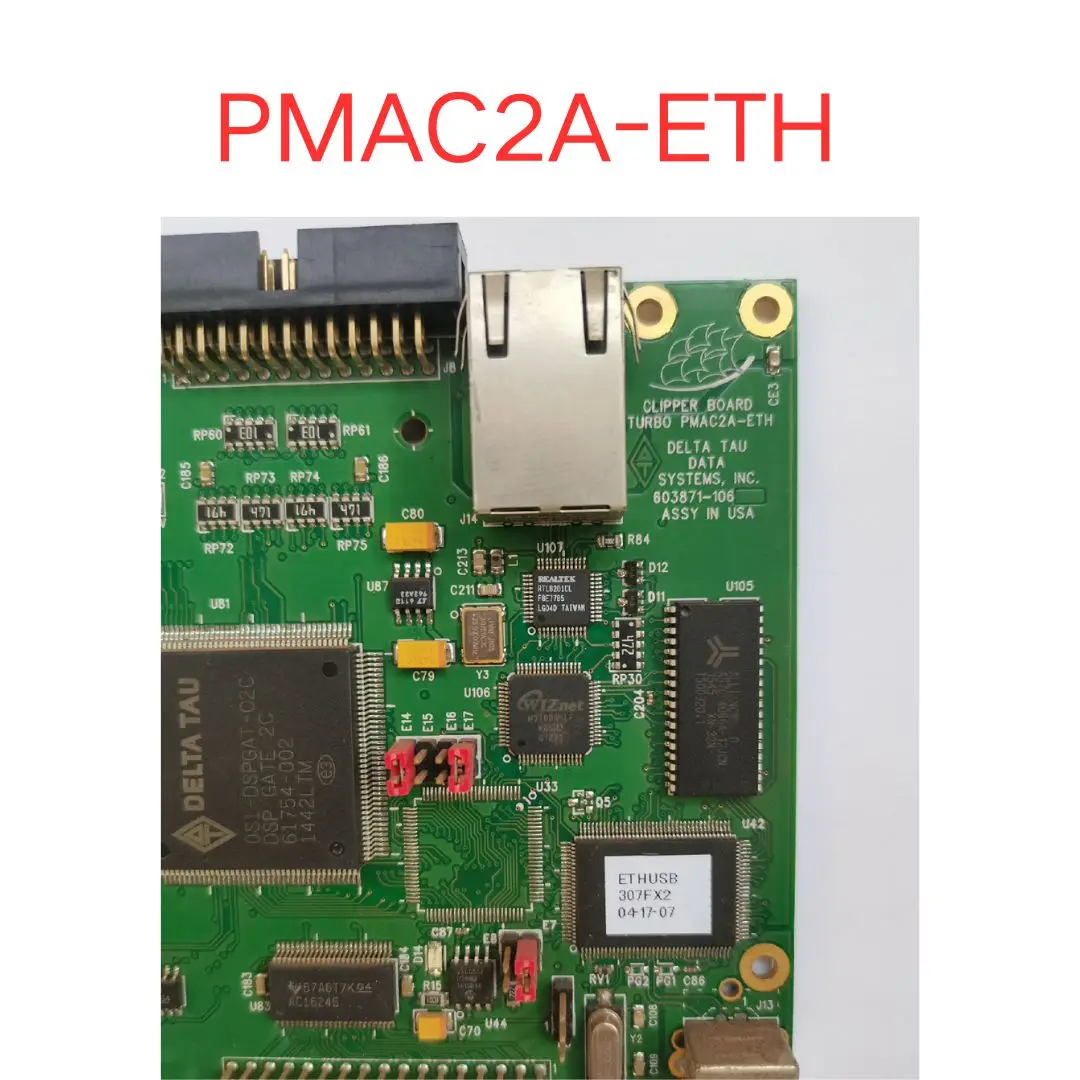 used PMAC2A-ETH PMAC2A-ETH DELTA TAU Motion Control Card test OK Fast shipping