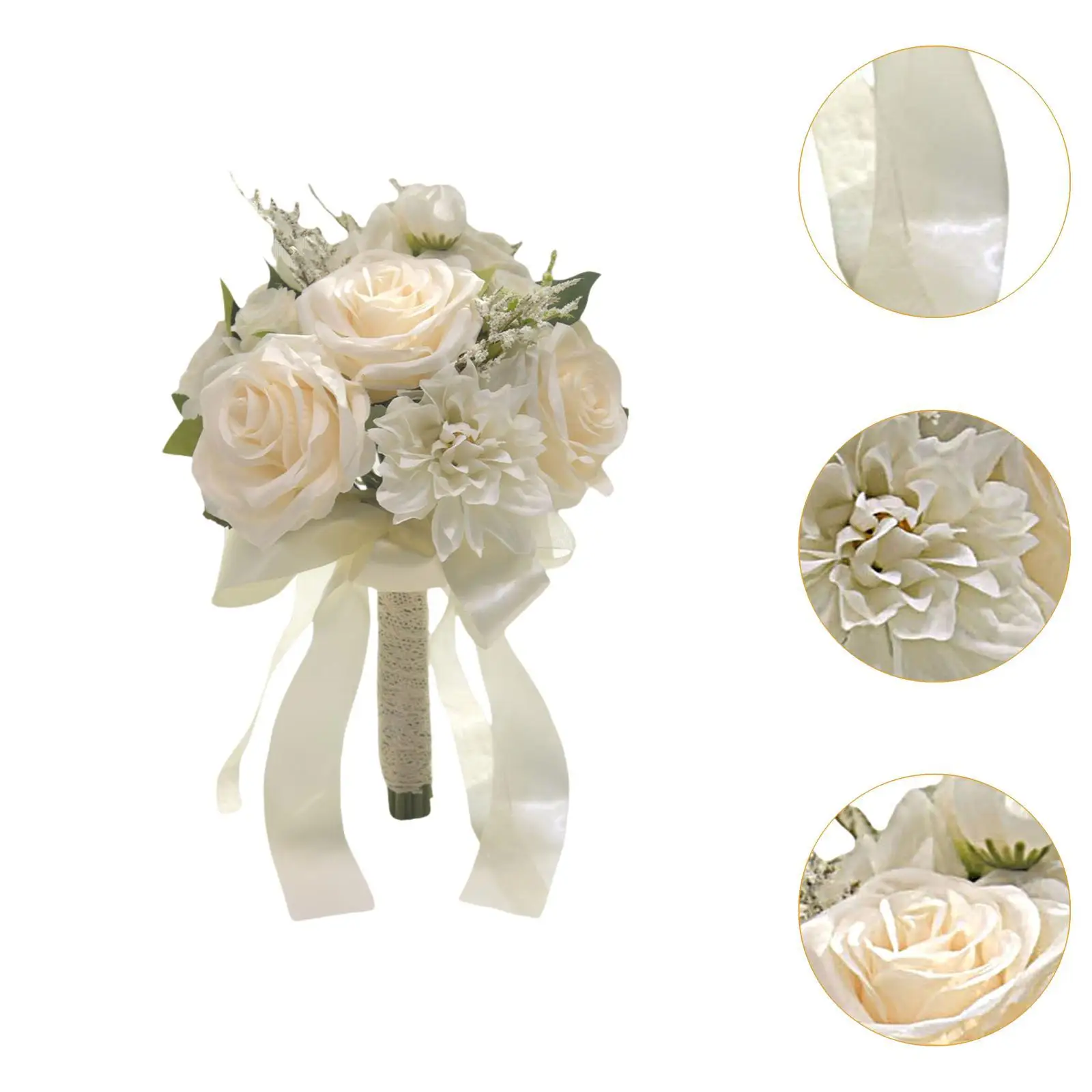 Wedding Bouquet Artificial Flowers Floral Wedding Centerpieces for Festival
