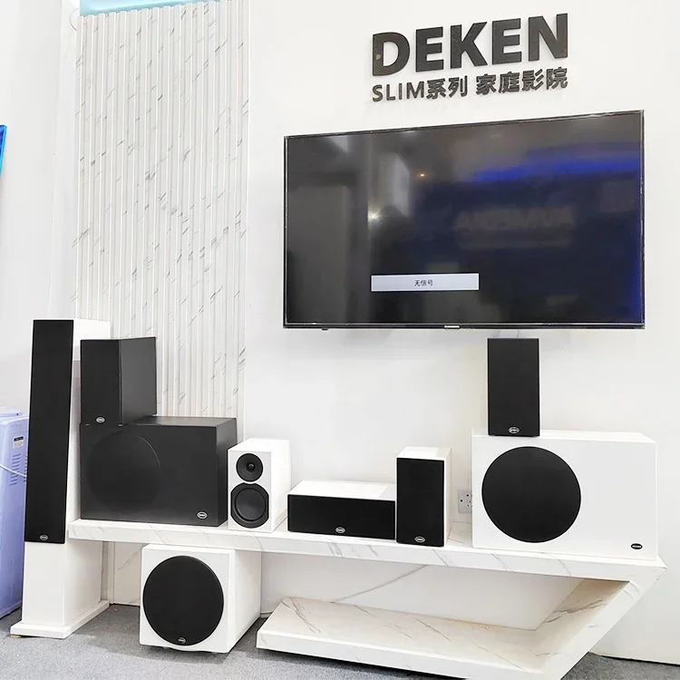 Deken professional audio video 7.1 home theater speaker SLIM 70 Floor type hi-fi main active speaker home theatre 5.1