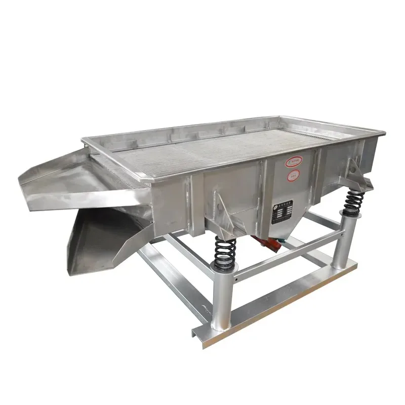 Linear Vibrating Screen Soil Screening Machine Price