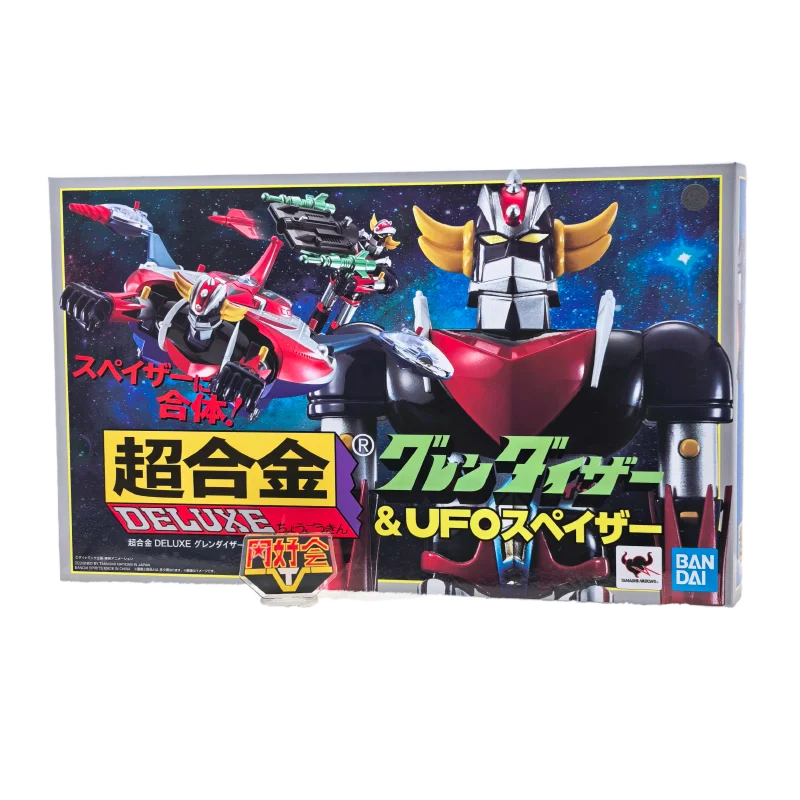 BANDAI Soul of Chogokin DELUXE GX-76X Grendizer D.C. Action Figures UFO Robot Grendizer Anime Model Kit Toys for Boys Collection
