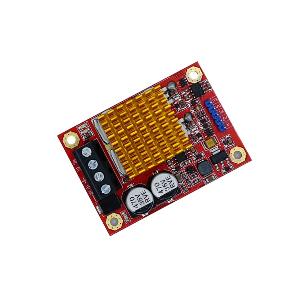 Imagem -04 - Motor Drive Module H-bridge Driver Tensão Larga Single-channel de Alta Potência Nmos Tube Drive Board 30a dc