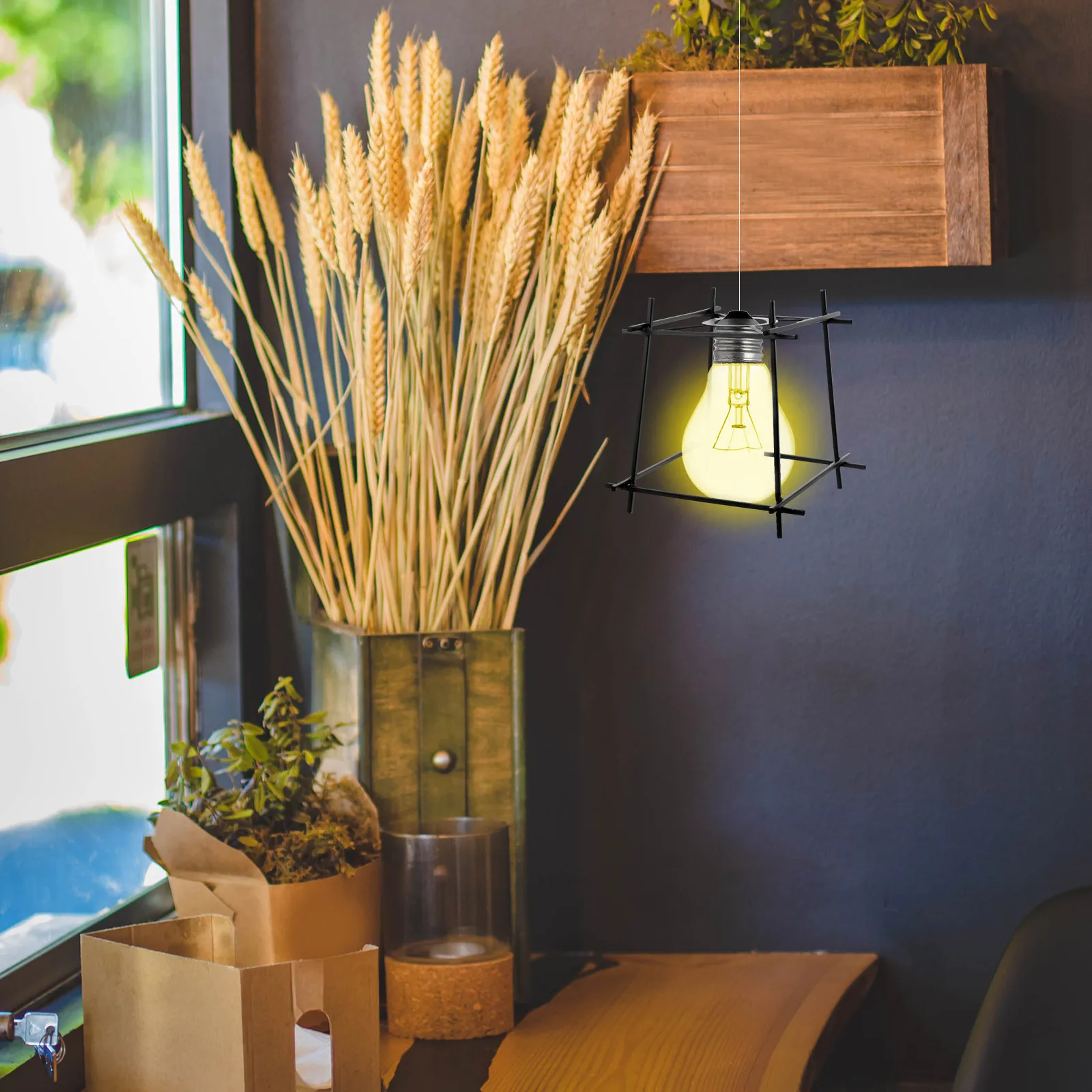 Wire Lampshade Hollow Metal Light Shade For Pendant Ceiling Floor Wall Lamp Lamp Guard Mesh Cover Replacement