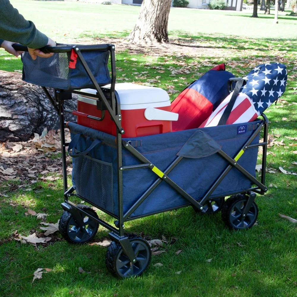 

Тележка Push Pull Wagon, джинсовый синий цвет, на заказ