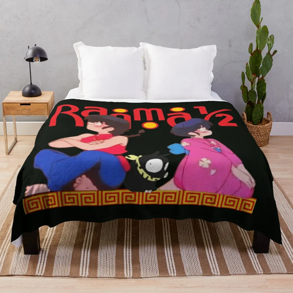 

Ranma Akane Throw Blanket Bed linens Decorative Beds Nap Blankets