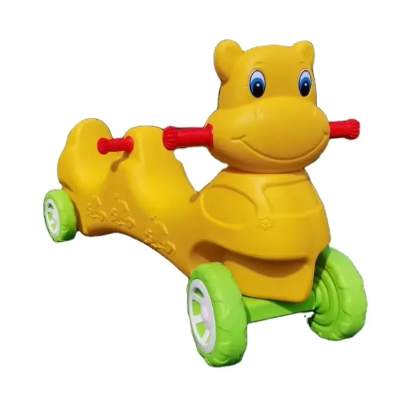 Unique luxury outdoor plastic rocking horse children's garden daycare adventure park