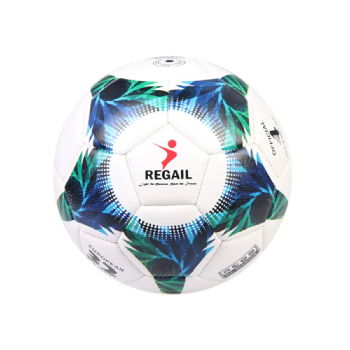 

REGAIL Soccer Ball Size 4 Outdoor Sport Soccer for Official Match Explosion-Proof Football Kids Teenagers Training Footballs
