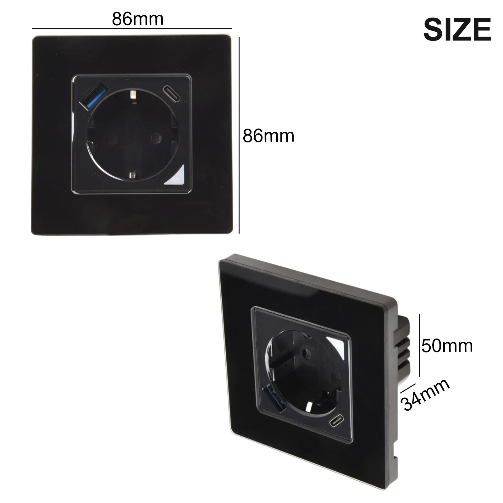 For Smart WiFi Socket With USB Ports 16A Voice Control App Remote Compatible TuyaLife For Home Wall Outlet Switch Accessories