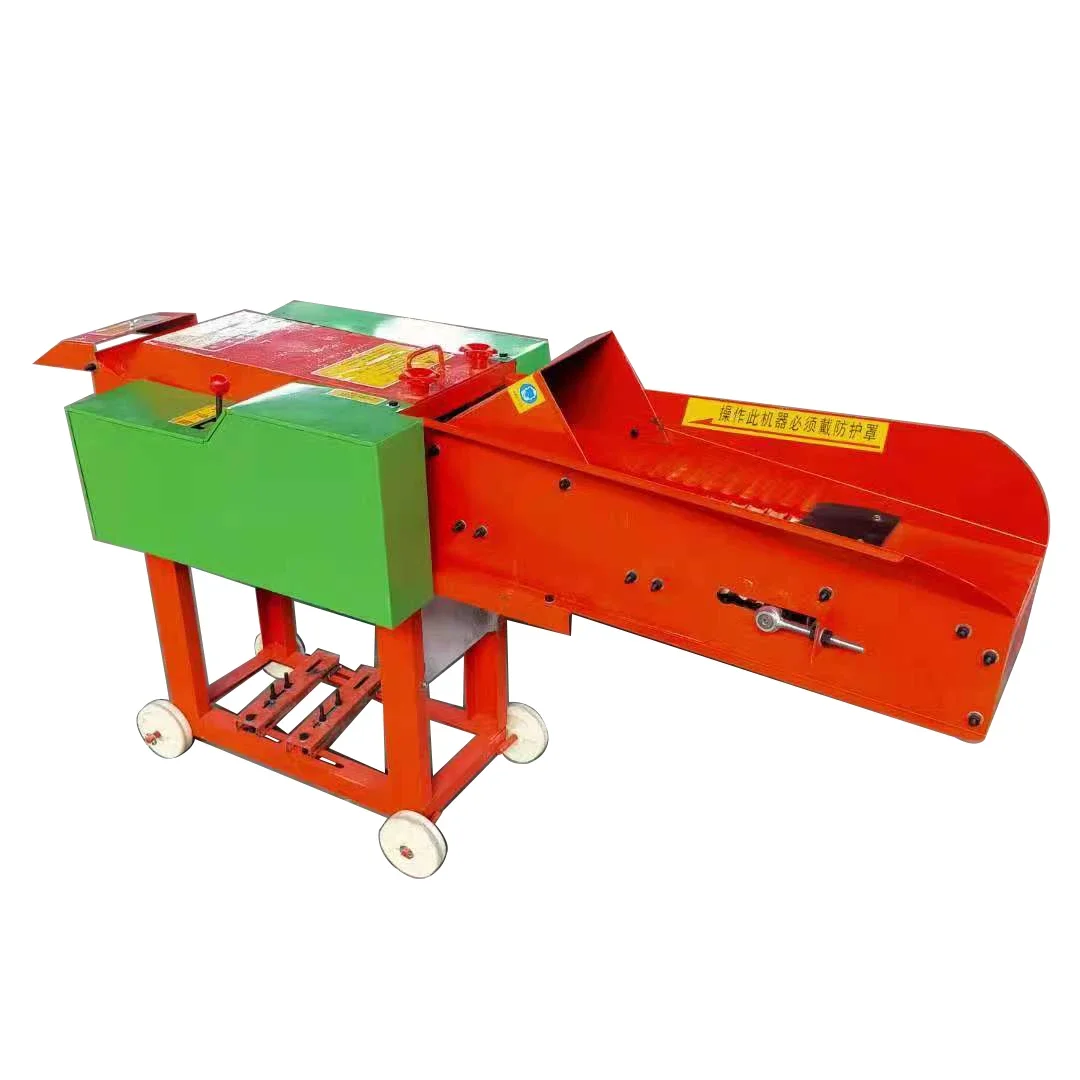 Agricultural silage grinding machine cattle sheep and pig forage chaff cutter machine