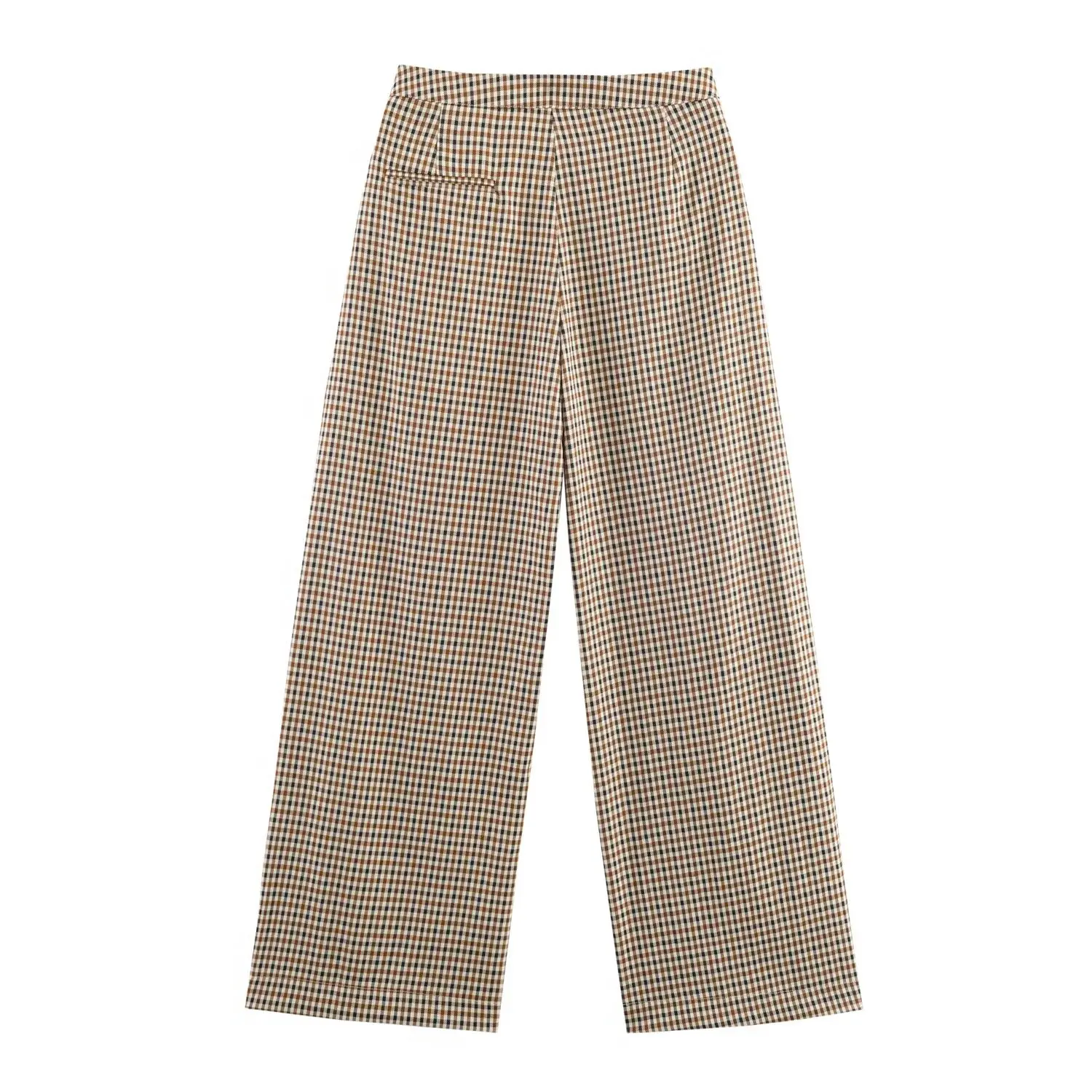 Ensemble de costume professionnel pour femmes, ensemble deux pièces: Blazer à carreaux + pantalon, ensemble 2 pièces, nouvelle collection 2025