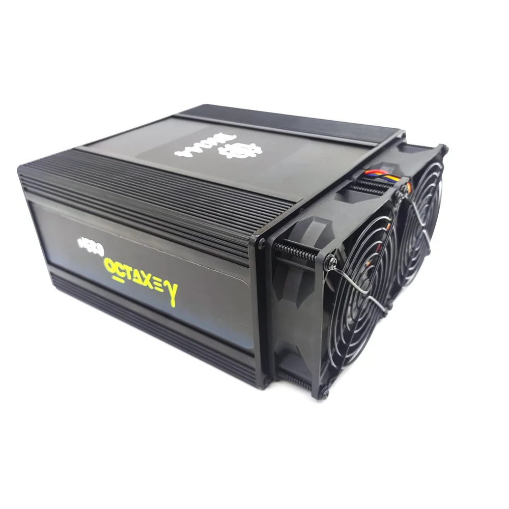 

Bitcoin-майнер NerdOctaxe 9,6TH/s с низкой мощностью 16J/Th, 160 Вт, бесшумный домашний майнинг 8 * BM1370 Nerd Octaxe