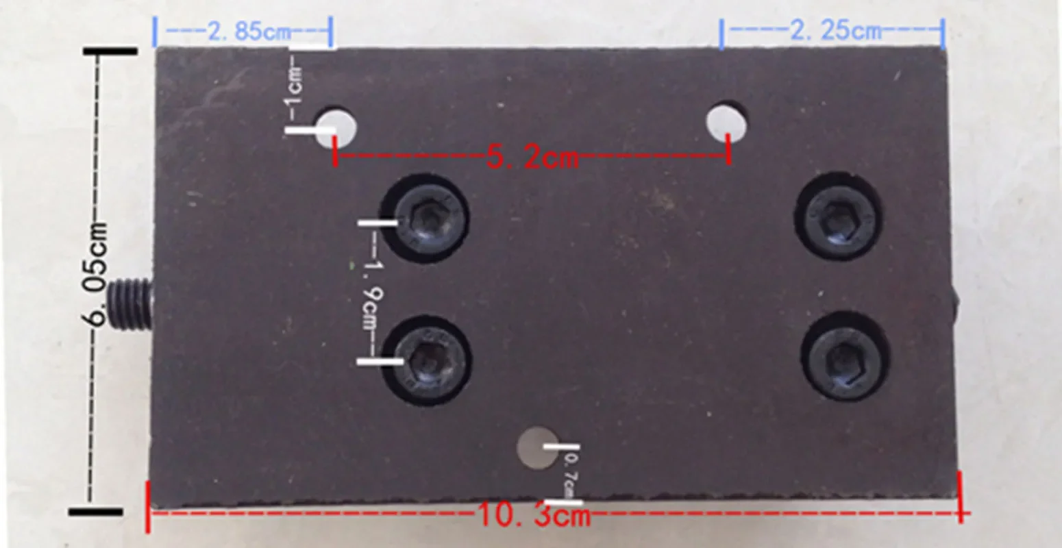 With Key Machine Accessories, Vertical Key Machine Fixture, Punching Machine Fixture, Iron Material
