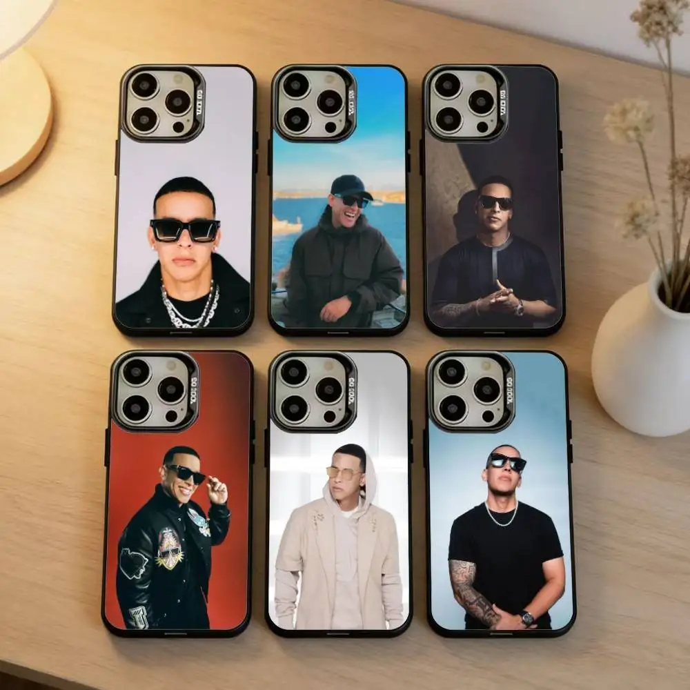 

S-Singer D-Daddy Y-YanKee Phone Case For iPhone17, 16,15,14,13,12 Pro Max Black Candy Matte Shockproof Cover