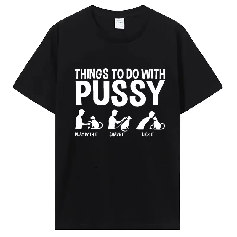T Shirt for Men 2025 100% Cotton Gym Sports Y2K Clothing High Quality Tops Printed Summer Anime Graphic Four Seasons Casual