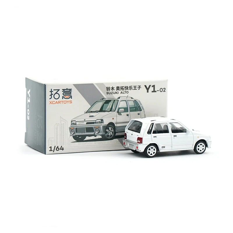 Diecast 1/64 Size Suzuki Alto Model Car Suzuki Alto Alloy Car Model Collection Display Hobby Original Box