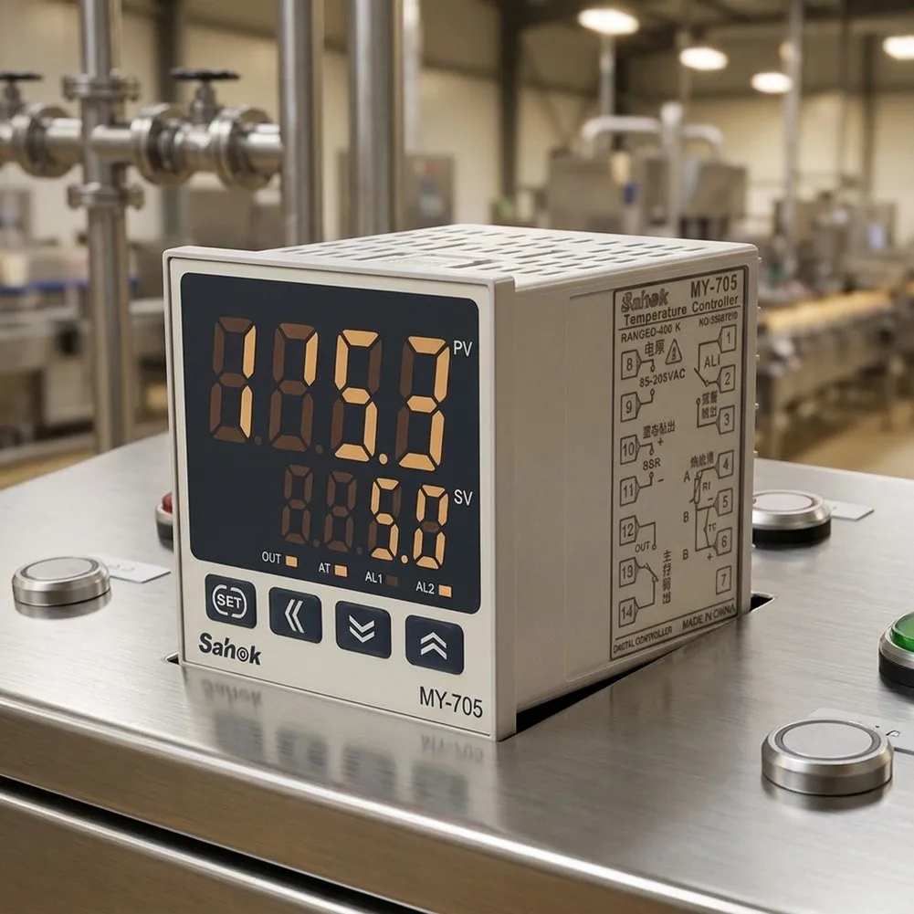PID Temperature Controller Kit Digital Thermostat Heating Wide Application Light Industry Chemistry Food Beverage