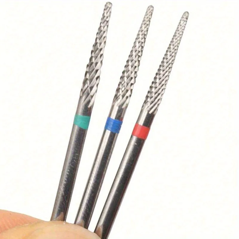 Profesjonalny zestaw frezów karbidowych do paznokci - łatwe usuwanie żelu i akrylu, narzędzia do polerowania - idealny do manicure i pedicure