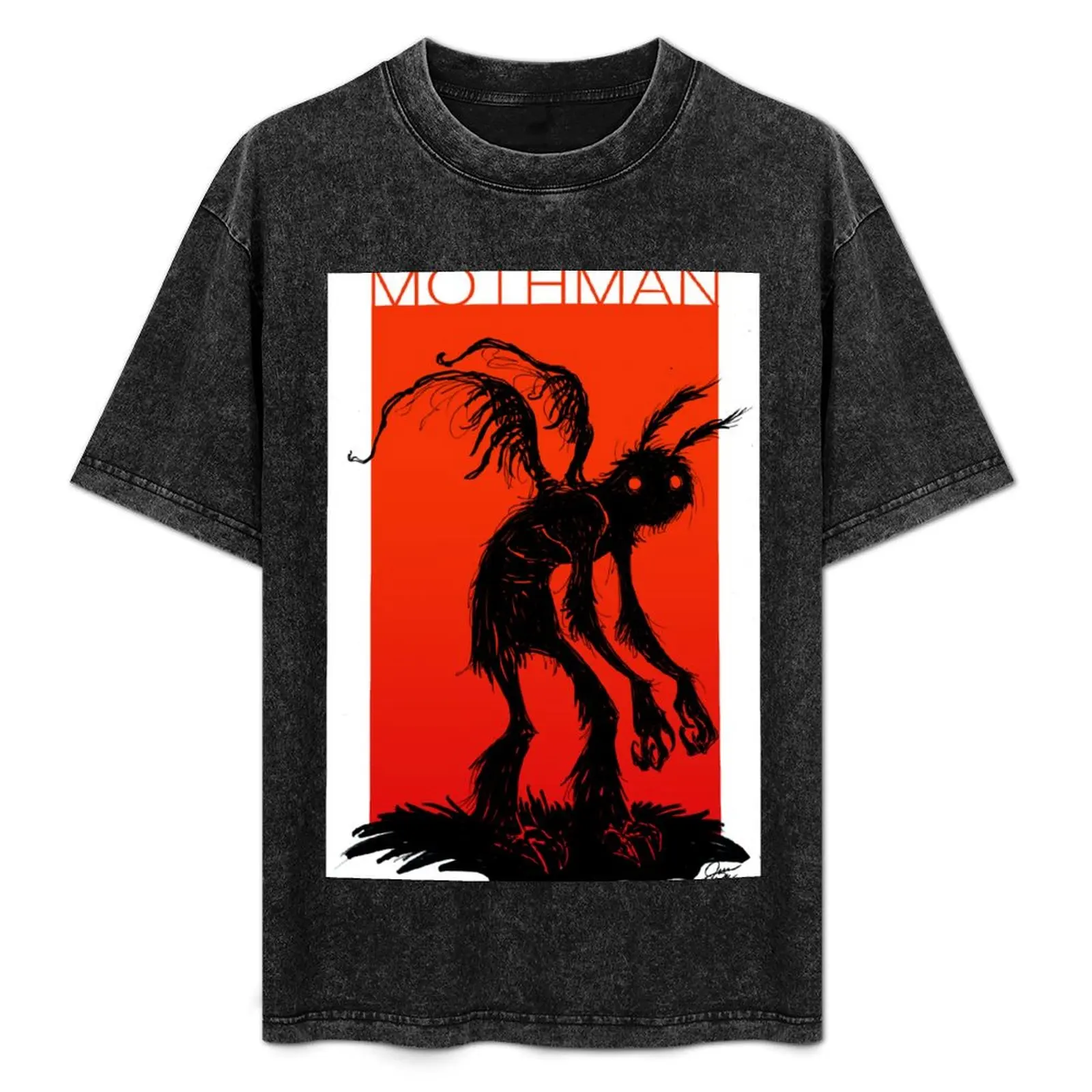 

Mothman T-Shirt Summer Holiday Casual Tee