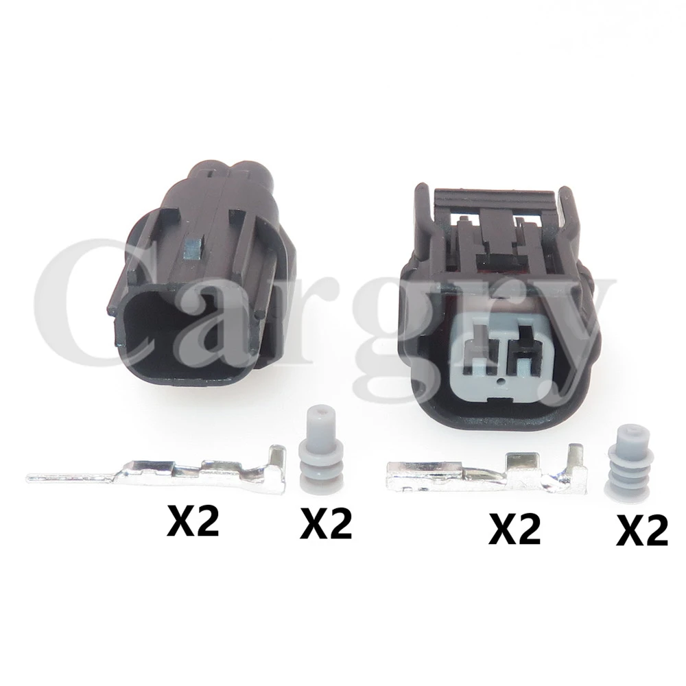 1 conjunto 2p 6189-6905 conector do cabo do fio da lâmpada do sinal de volta do automóvel 6189-7036 tomada fêmea masculina do sensor de pressão da