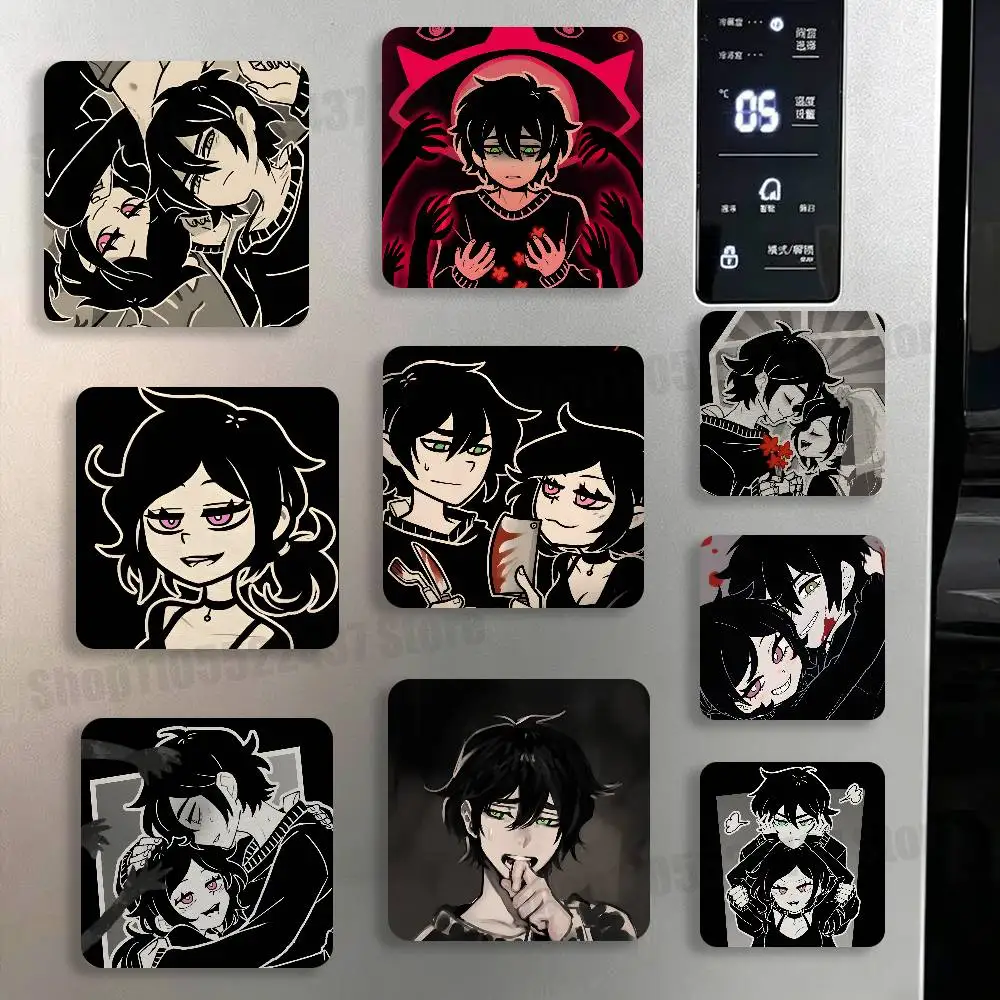 

Horror Game A-Andy Leyley Fridge Magnetic Magnet PVC Memorial Decor for Family Friends Students Adults