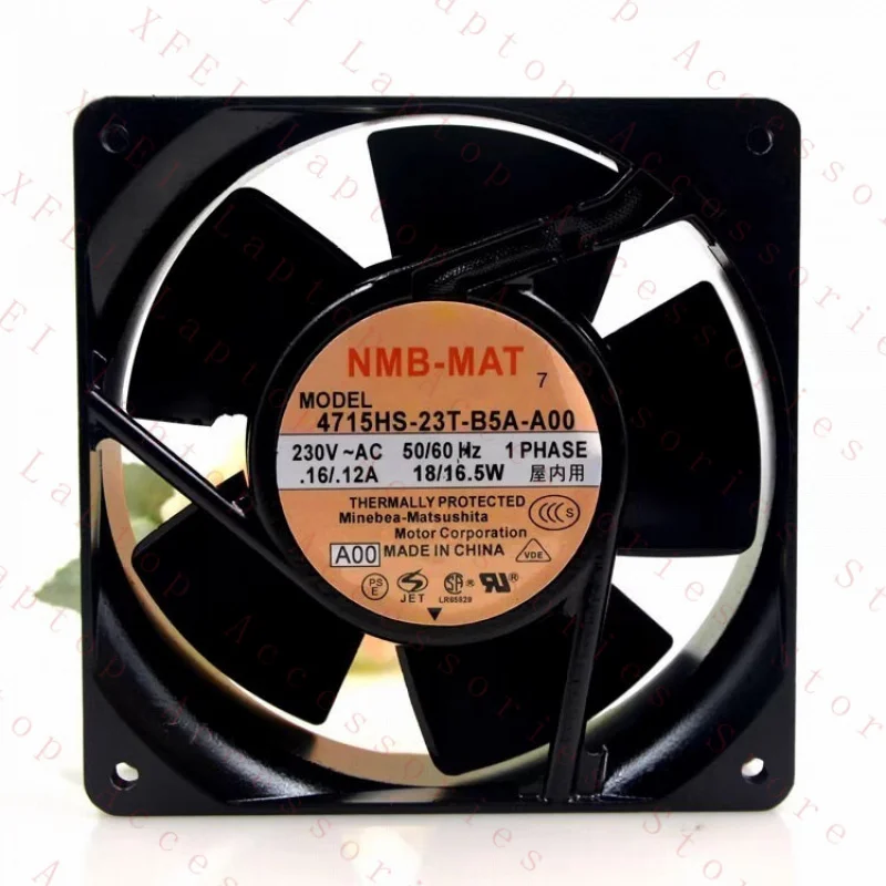D  1pcs  FOR NMB 4715HS-23T-B5A-A00 230V 18W AC Quiet High Temperature Cooling Fan