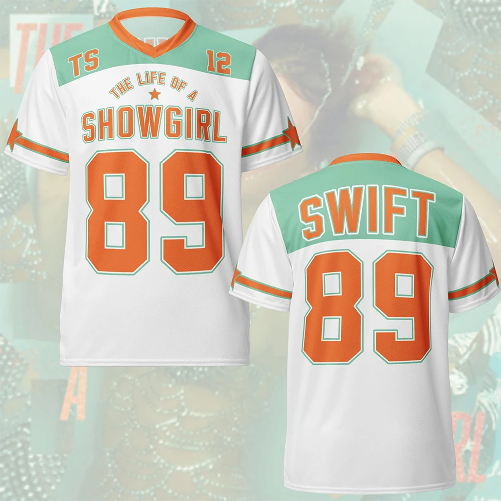 Nieuw zomermode casual shirt voor dames TS12 Nieuw album geïnspireerd Fan Merch Jersey V-hals Oversized ademende comfortabele top