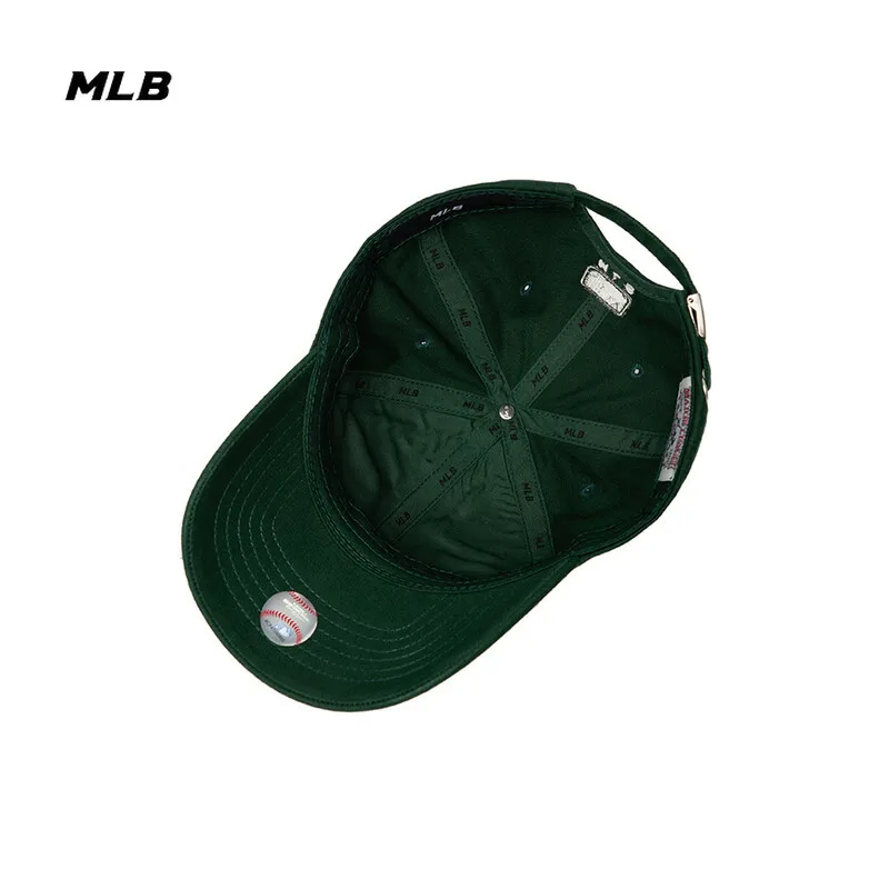قبعة بيسبول بحروف LA باللون الأخضر من MLB، قبعة شمس متعددة الوظائف للزوجين