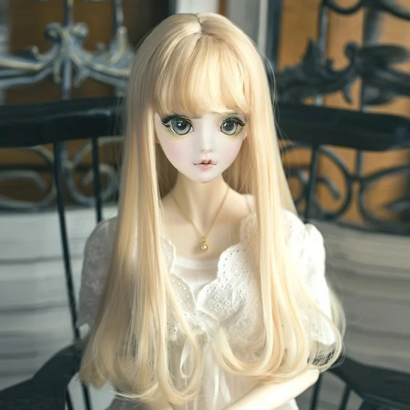 

BjdDoll Wig3468Высокотемпературное волокно Челка Искусственные волосы Листья Luo Li De Bisheng Окружность головы Прямая продажа с фабрики