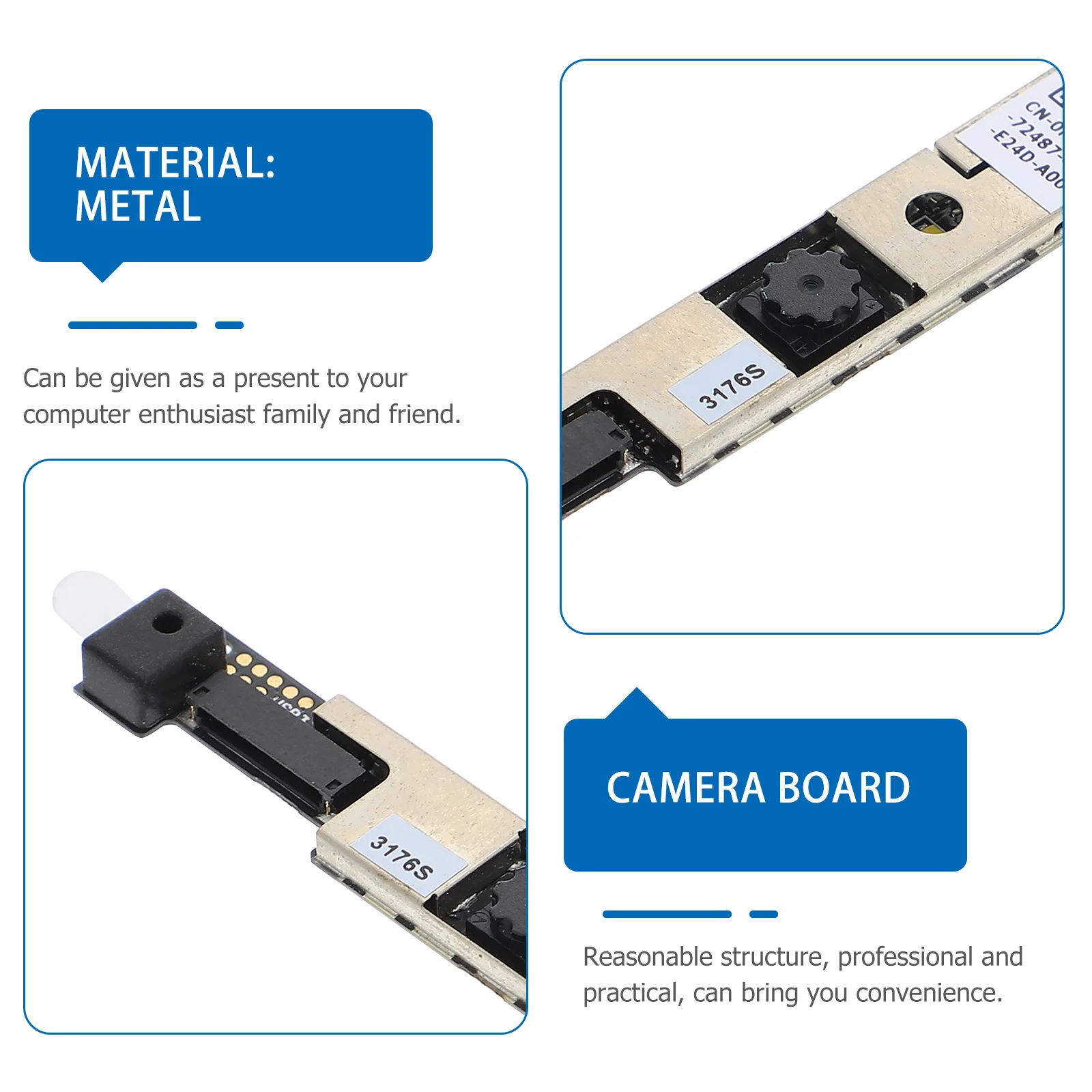 

Laptop Webcam Professional Camera Module for E7450 E7250 E5450 Exquisite Workmanship Reasonable Structure DIY Gift