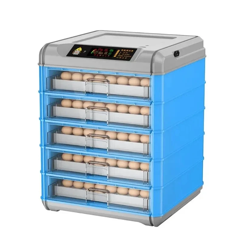 98% Hatching Rate Small-Sized Incbator Goose Duck Reptile Chicken Ostrich Automatic 500 s Drawer Type Dual Power Supply