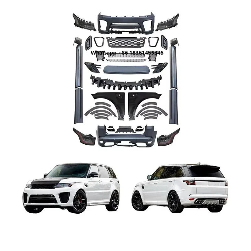 

For L320 2014-2017, Upgrade to L494 SV-R Style, Car Bumper Set High Quality Facelift Bodykit