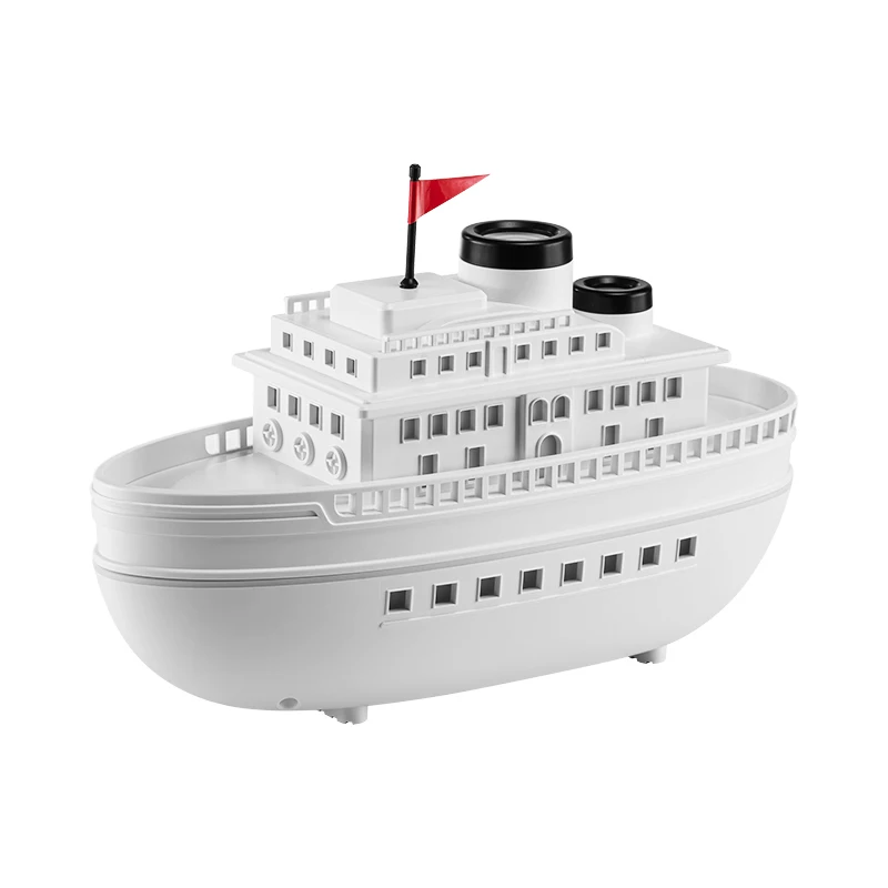 

300Ml Steamer Ultrasonic Cold Mist Night Lighting Boat Air Humidifier Large Room USB Charger Aromatherapy Diffuser